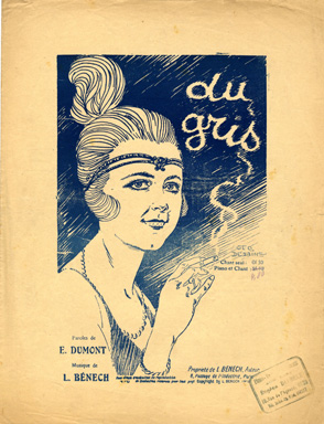 Search sheet music covers illustrated by Georges Desains