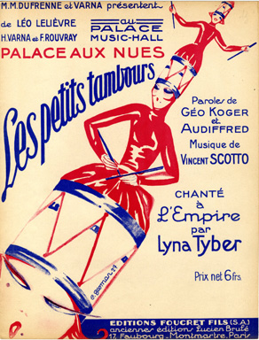 Search sheet music covers illustrated by C. Gesmar