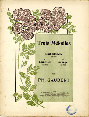 Browse art nouveau sheet music covers in the category 'Random-Tour ...